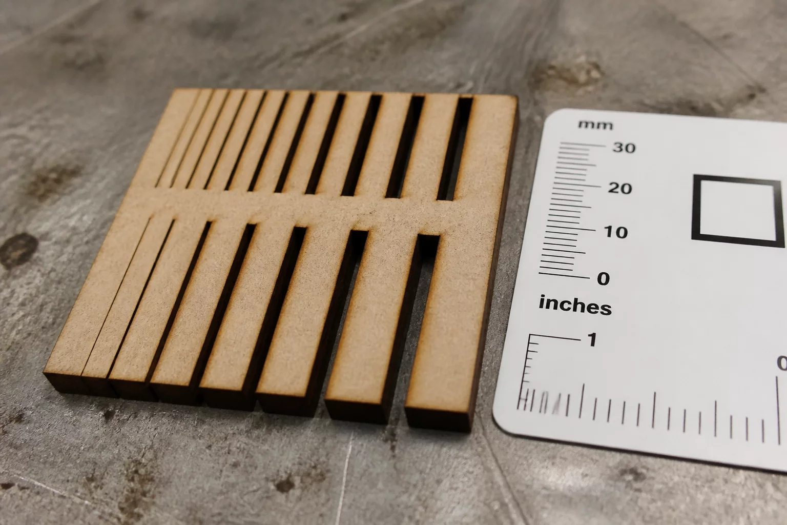 MDF Kerf Variations