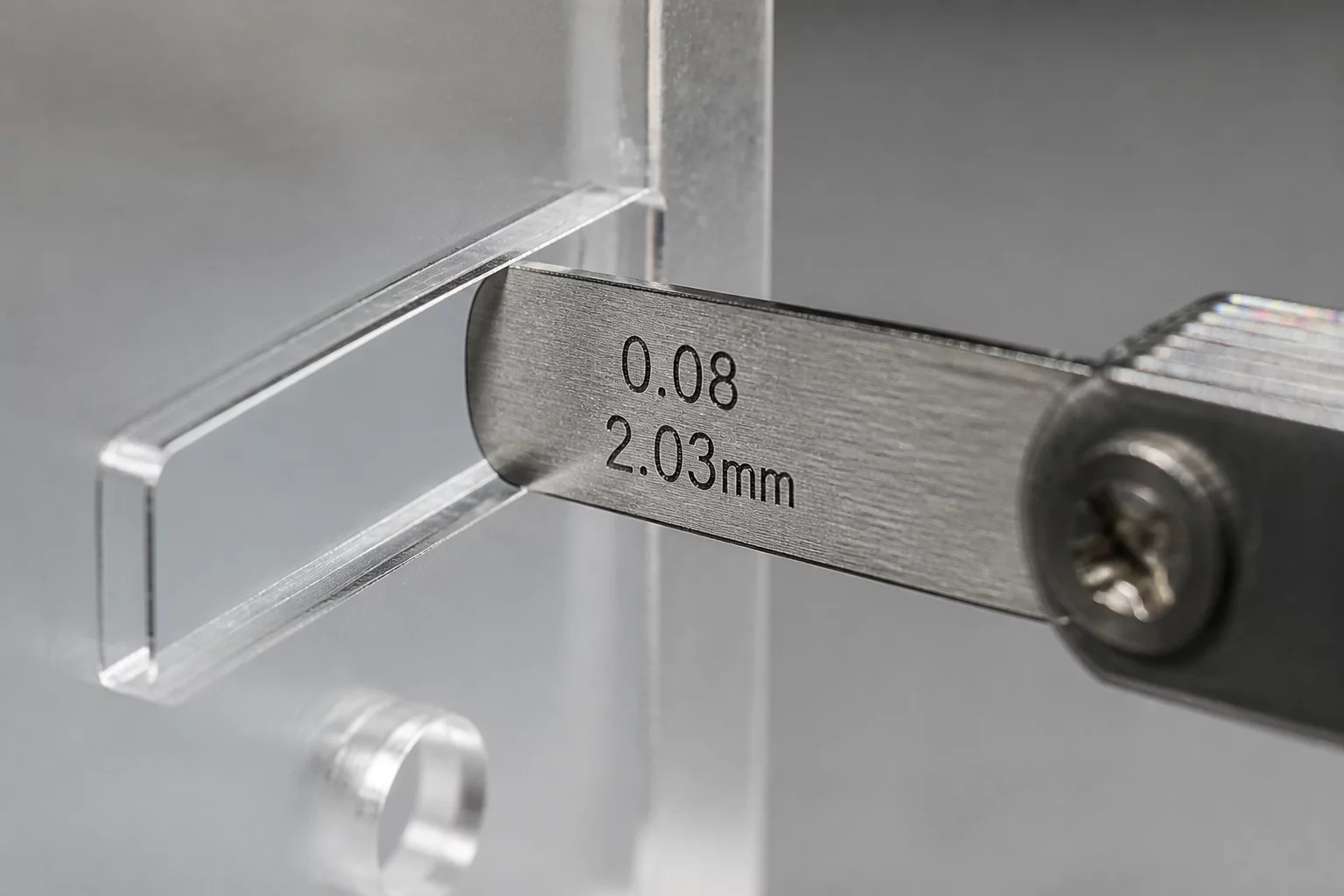 Measuring Beam Width Accurately test-piece illustration